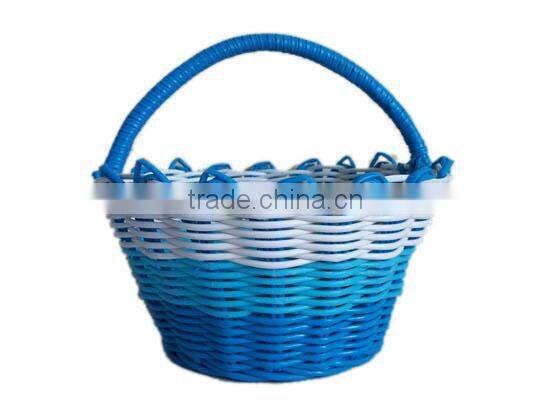 Household Plastic Hollow Pipe Woven Fruit Basket