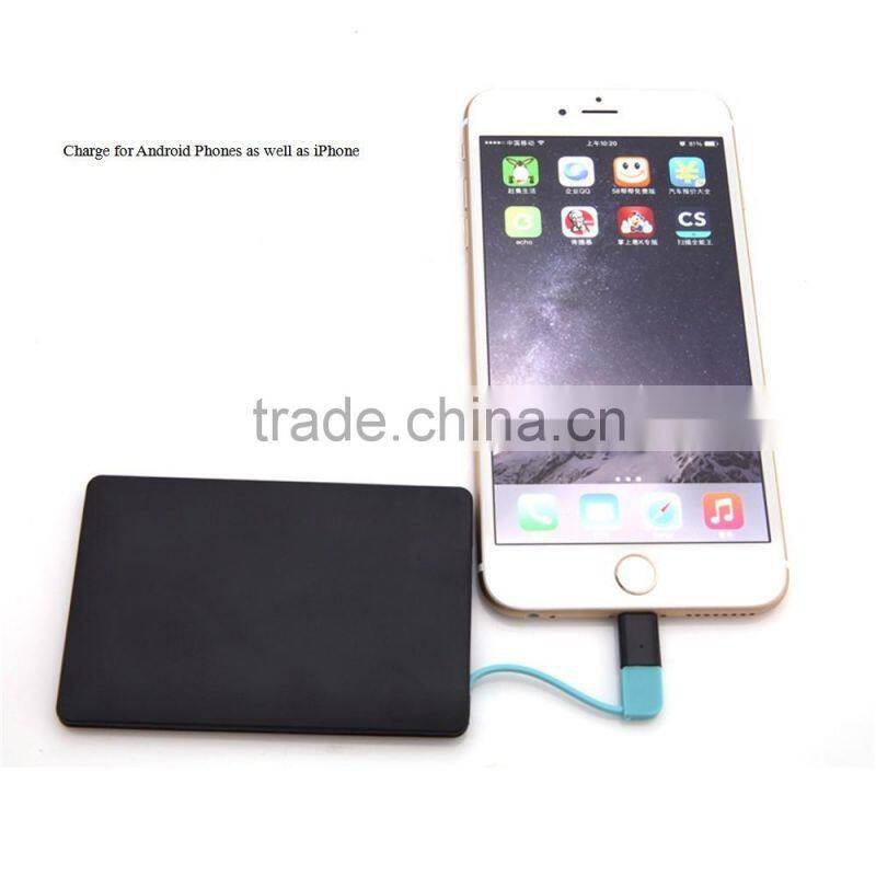 New arrival portable mobile power bank 5200mah for iPhone