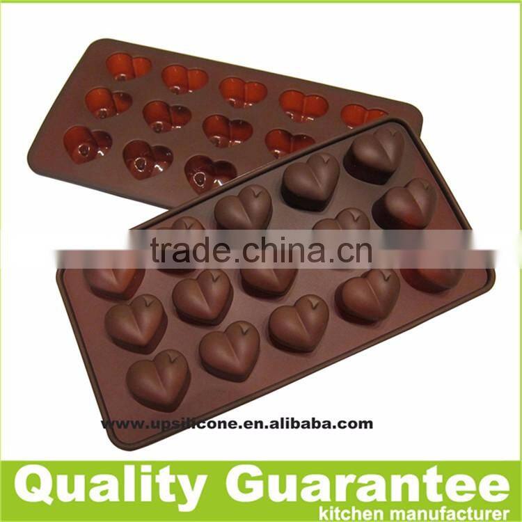 FDA&LFGB customize various shapes Silicone chocolate molds