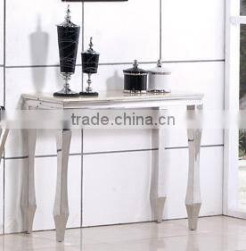 CT8050 long high glass top bar table for party wedding