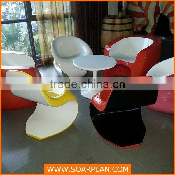 Customized Modern Fiberglass Furniture