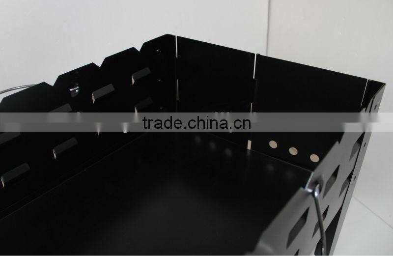 folding charcoal grill for 6 people, camping tool ,outdoor BBQ grill
