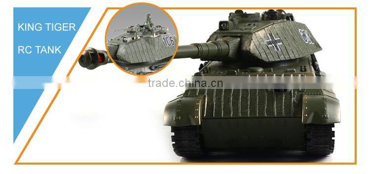 Alibaba Germany King Tiger 1/28 W/ Light German Tiger Tank for sale VS Henglong RC Tank
