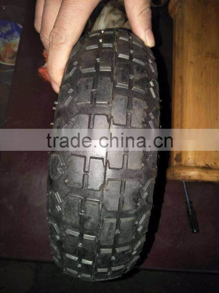 wheel barrow wheel 3.50-4 pneumatic rubber wheel 3.50-4