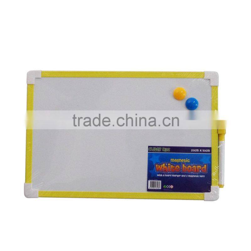 Cheap 30x20 cm children mini magnetic whiteboard