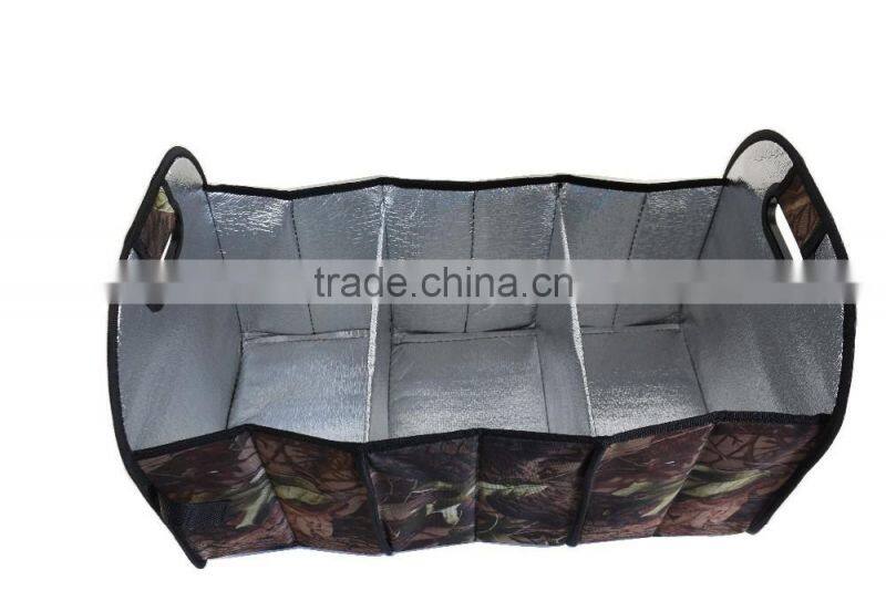 Folding Trunk Organizer with Cooler