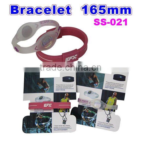 Selling the silicone bracelet