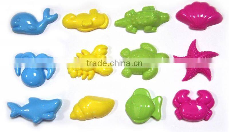 Mini Sea animals 12 Sand Molds Set