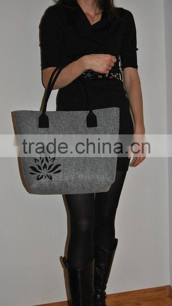 High Quality Custom 100% Wool Felt Tote Bag