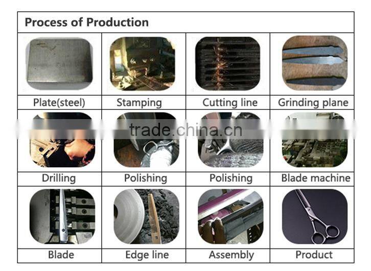 black multi-function hair scissor adhesive tape cutter plastic pen holder of item JC835