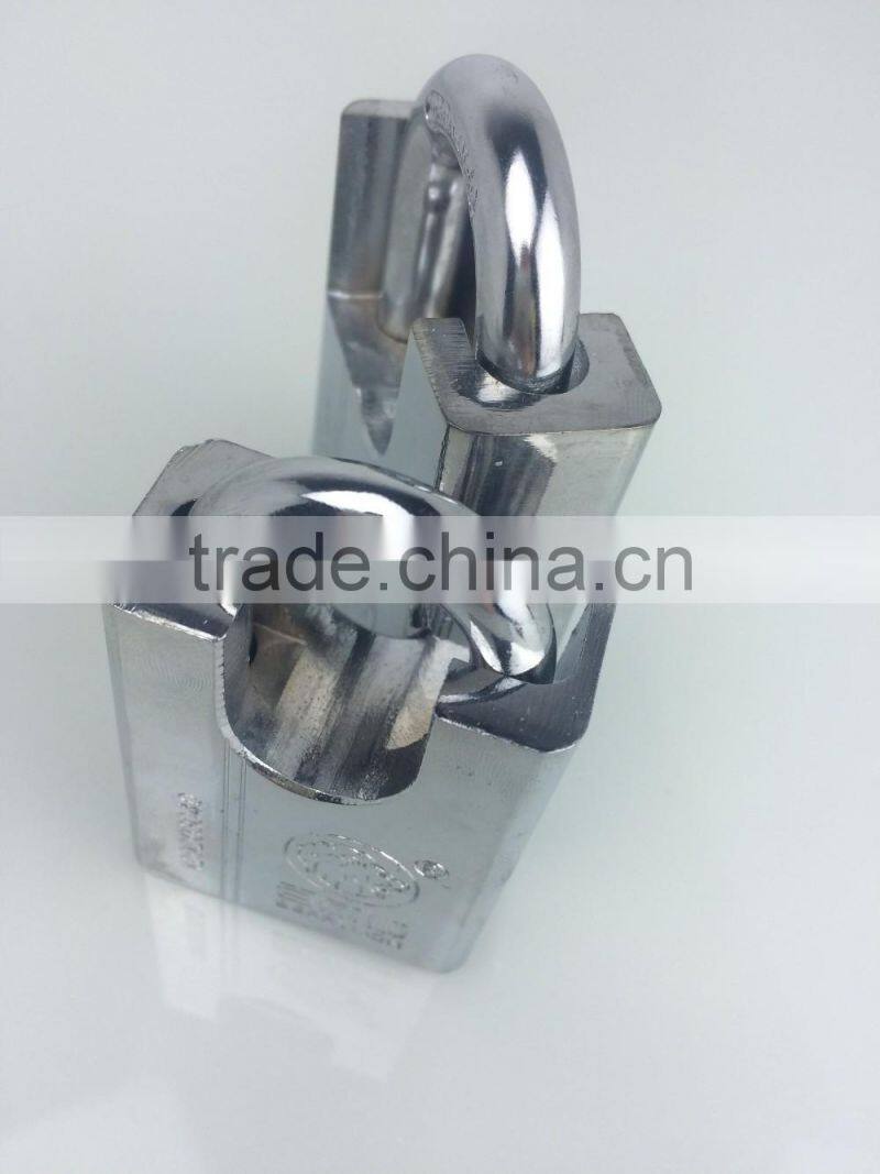 Top security cast iron padlock, cheap price mirror home lock