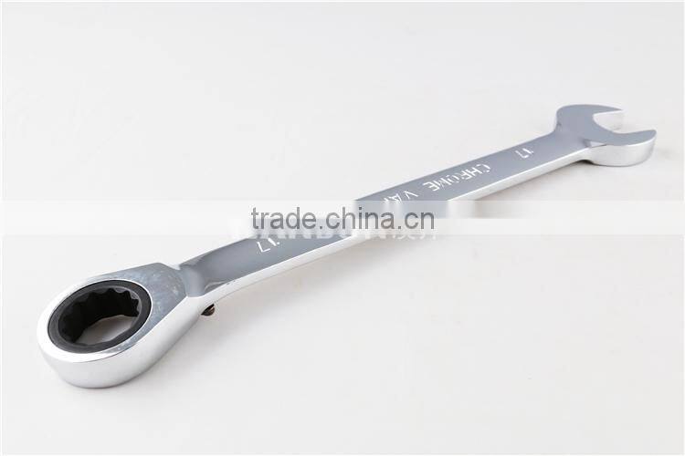 Ratchet Wrench/8-19mm mirror surface combination ratchet wrench