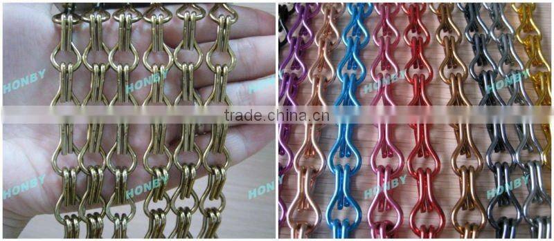 Unique Aluminum Chain Curtain For Ornament