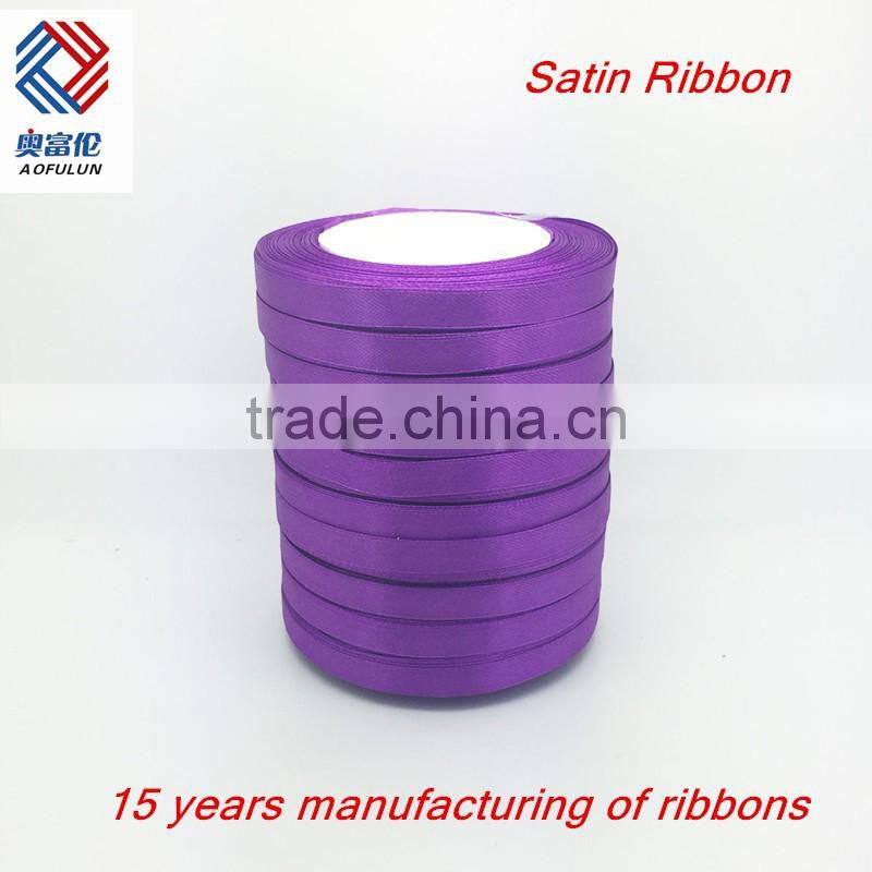 15mm printed satin ribbon