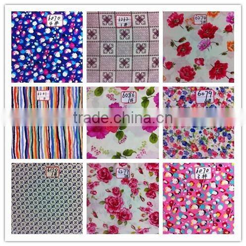 2016 new design ,hot selling 100% rayon printing fabric in stock