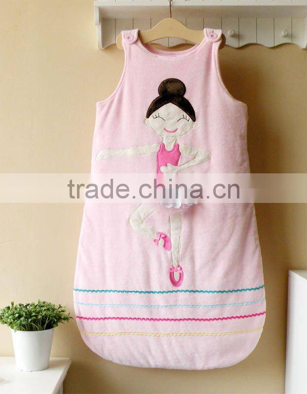 baby clothing cotton embroider sleeping bag