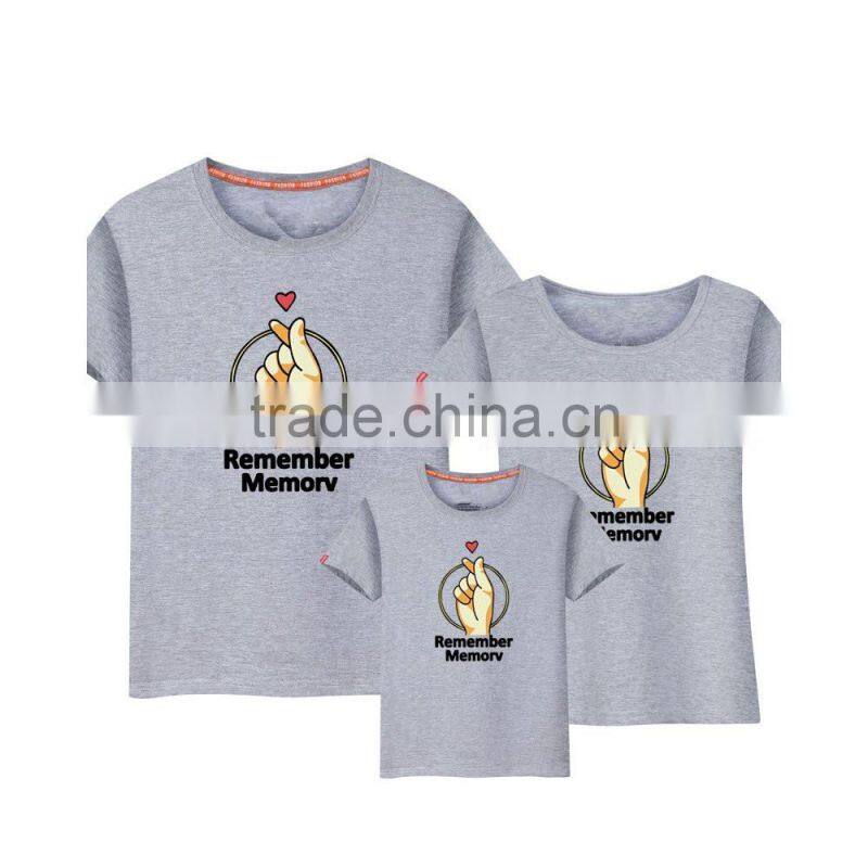 Family love couple printing design t-shirts for couple
