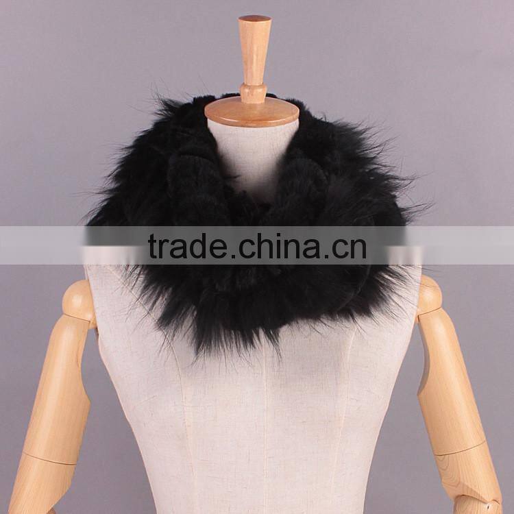 Brand new Knitting Mink Fur Scarf best-selling shawl fur boa scarf