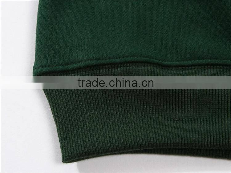 Low MOQ hot custom cheap blank pullover college student hoodies without hood