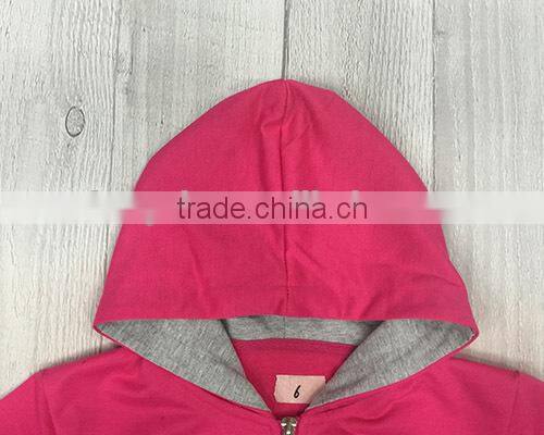 Latest fashion sweet kids' boutique casual sports suit