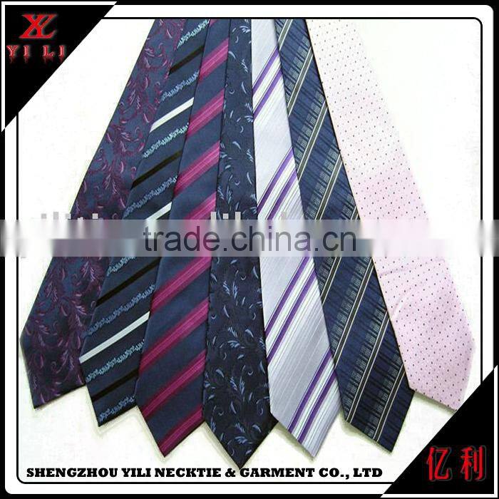 Latest design fashion custom silk woven neckties
