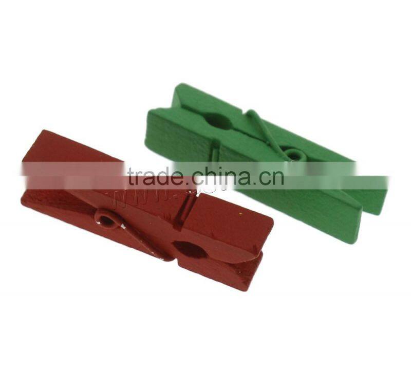 Fashion Office paper clips Wood wooden paper clip