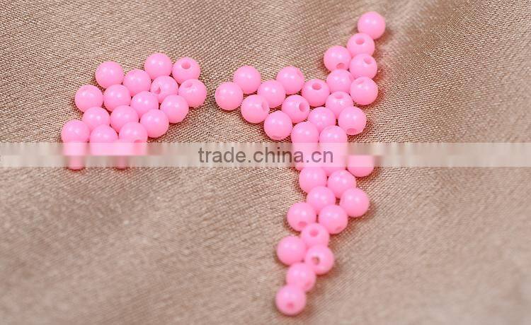 cheap clear round Plastic Beads