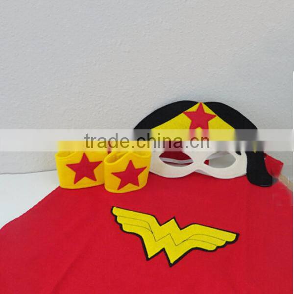 Superhero's Chirdren capes,promotional capes,fashion design superhero's kid cape