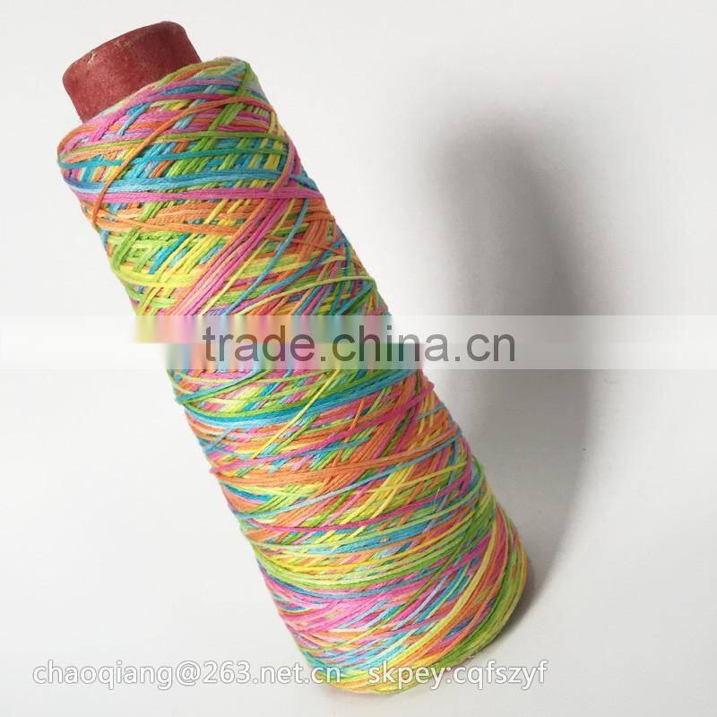100% Organic Cotton Mix Color Yarn