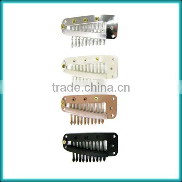 Factory Price Cheap Stainless Steel Wig Clips,Different Sizes Metal Hair Clip For Hair Extension