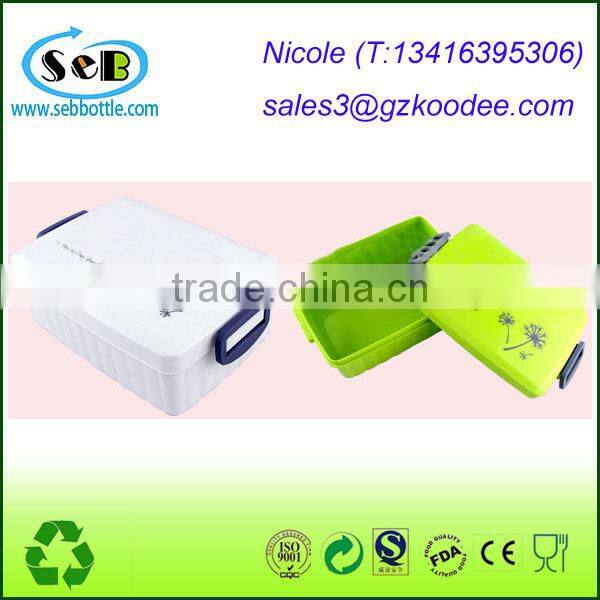 Food Grade Plastic Container / Commercial Plastic Food Cntainers / Easy Open Plastic Food Container