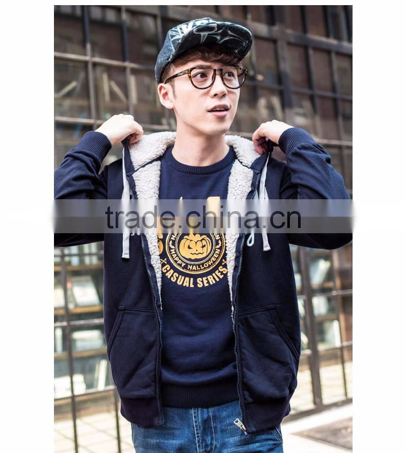 Wholesale Mens Cotton Fleece Embroidered Hoodies,Oem Casual Fleece Zipper Up Hoodies For Men