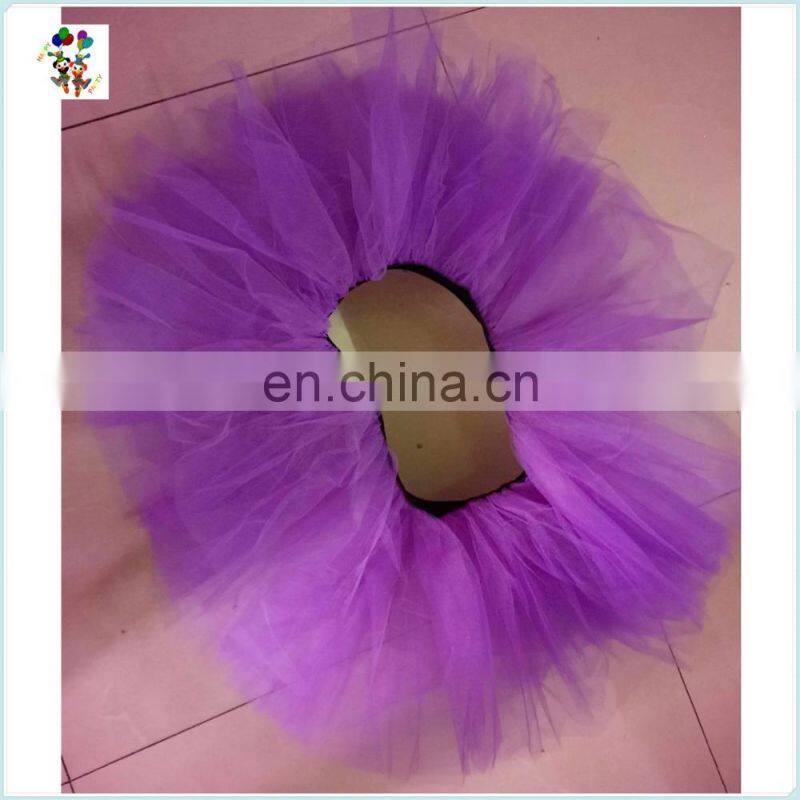 80s 4 Layers Funky Neon Colorful Ruffle Fairy Adult Sexy Tutu Dress HPC-0902