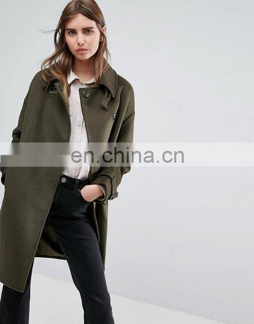 High-grade Women Long Wool Women Overcoat Paragraph Dust Coat