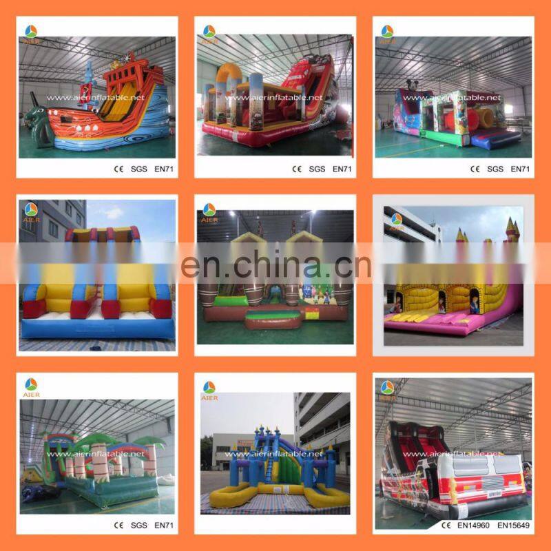 2016 new season promote inflatable bouncer with slide children inflatable play land cheap inflatable bouncer with slide for sale