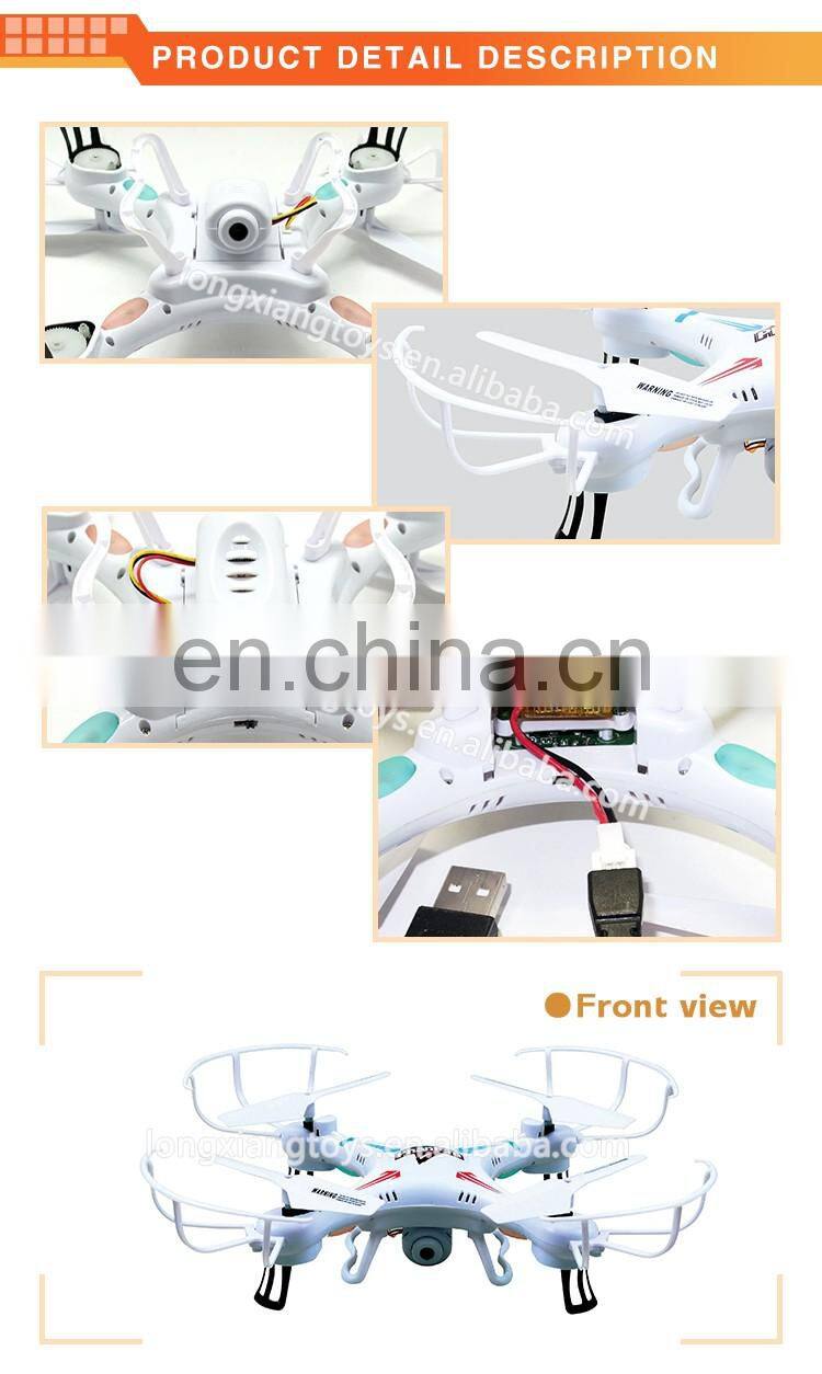 Newest Design 4 Channels 2.4G quadcopter hd camera