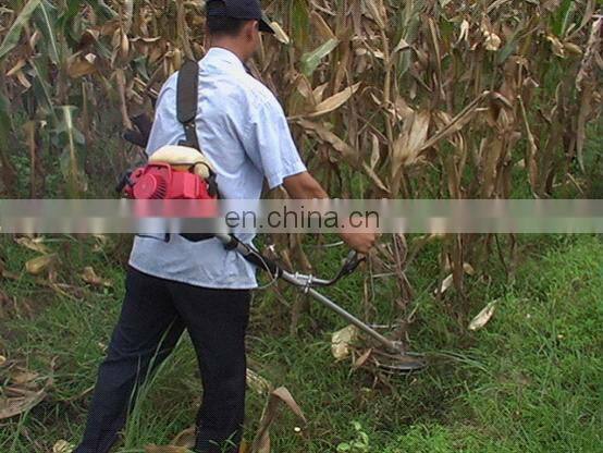 Professional factory supply safety and easy operation gas powered hand push rice cutter