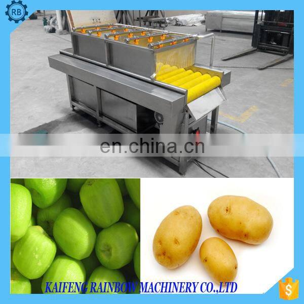 supermarket use Electric kiwi fruit Washing Machine/Carrot Washer/Carrot Cleaning Machine