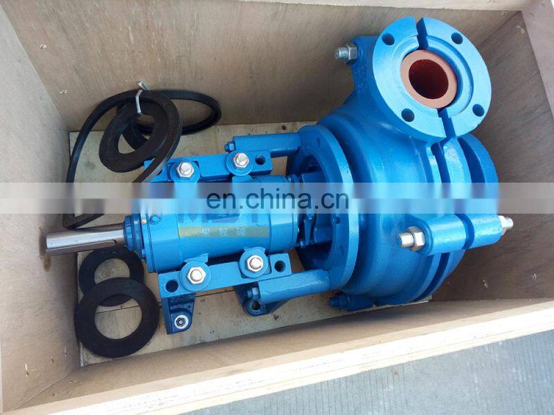 A05 high chrome alloy semi open impeller slurry pump