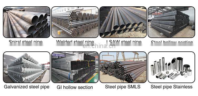 Large diameter welded spiral steel pipe ss400, ms pipe weight per meter, API 5L spiral drainage pipe price list