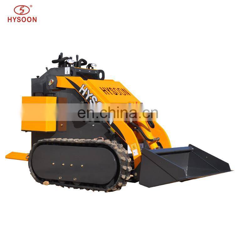 HOT SALE HYSOON 23HP 200KG capacity multifuncional HY380 mini loader for sale