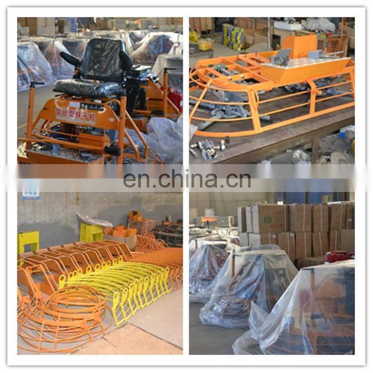 ride on concrete power trowel machine Nuoman factory direct sales
