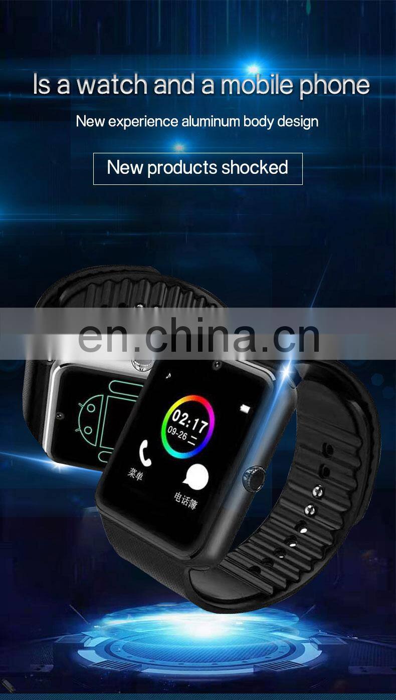 Amazon Hot Selling Smartwatch With Sim Card Slot Gsm Smart Watch Phone 2018 Sport Waterproof Wear Os Bracelet Wristband Custom