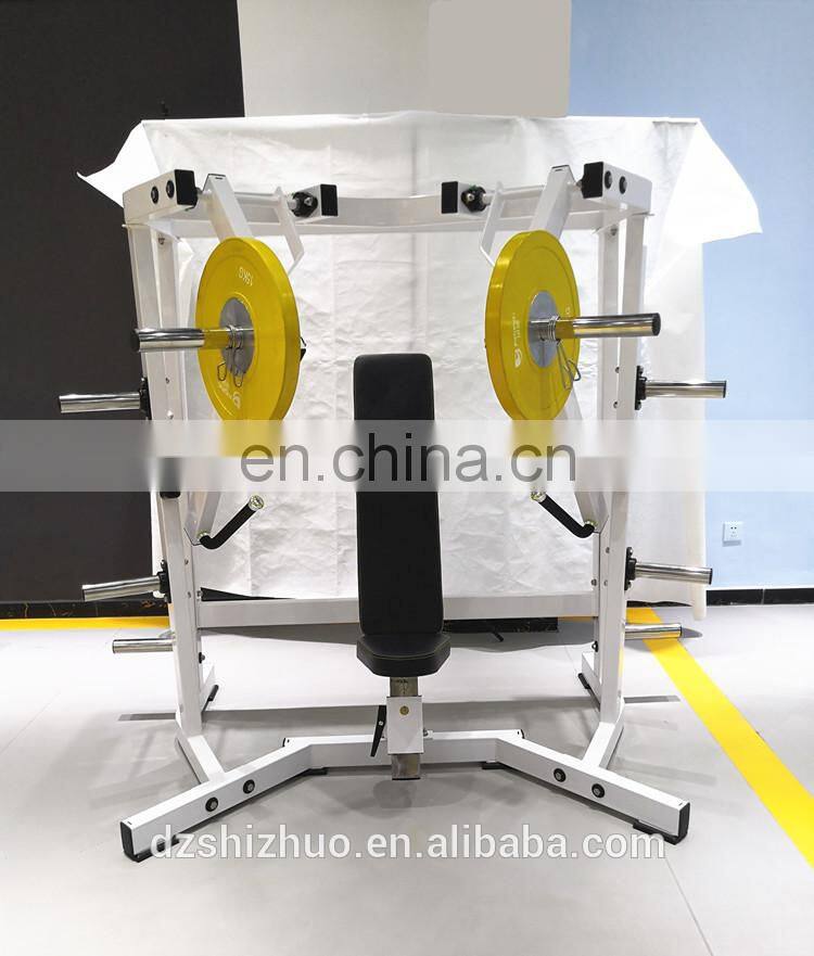 High quality good price hammer strength plate loaded sports fitness gym equipment Wide chest press machine for sale HB07