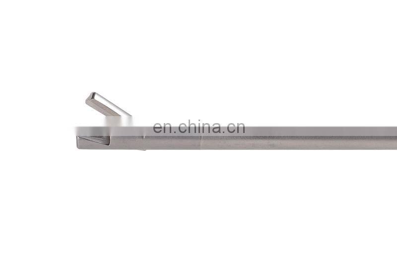 Reusable laparscopic curved needle holder left handle needle holder