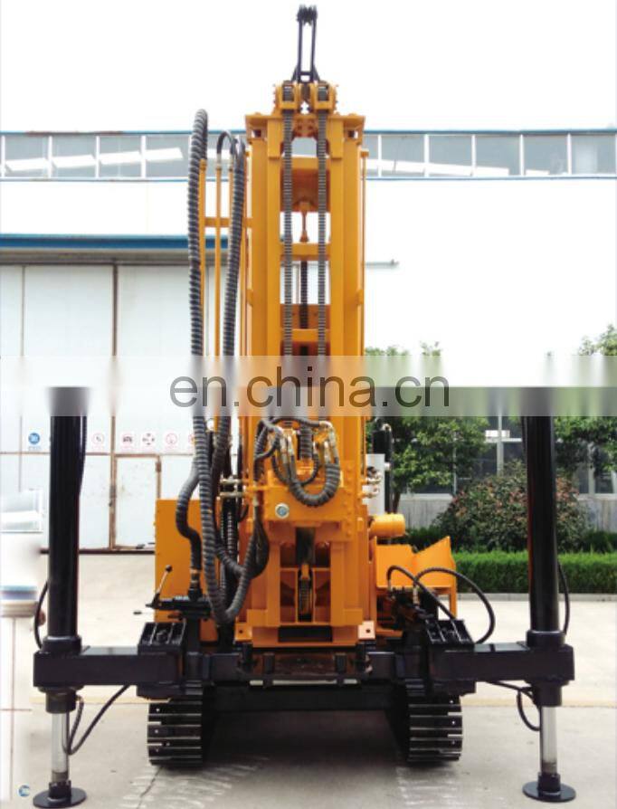 Self-walking compressor borewell drilling machine with factory sale