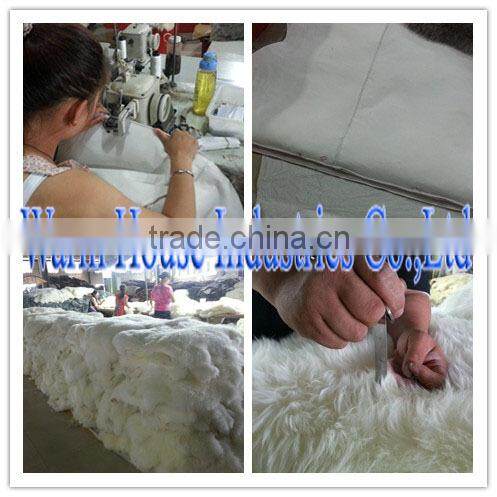 Luxury Curly Washable Australian Wholesale Sheepskin Rugs for Home Decorative