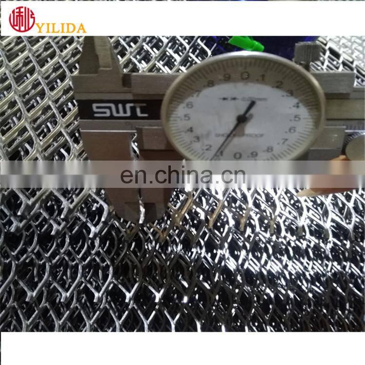 304 316 316l stainless steel expanded metal wire mesh