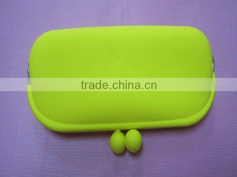 Hot promotional gift custom logo colorful silicone coin purse silicone rubber change purse
