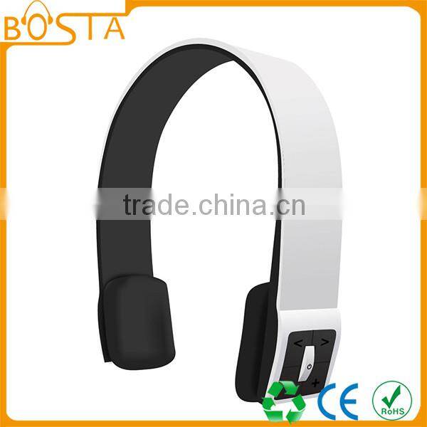 Super cheap clearance sales on-ear slim headband bluetooth headsets with full colors